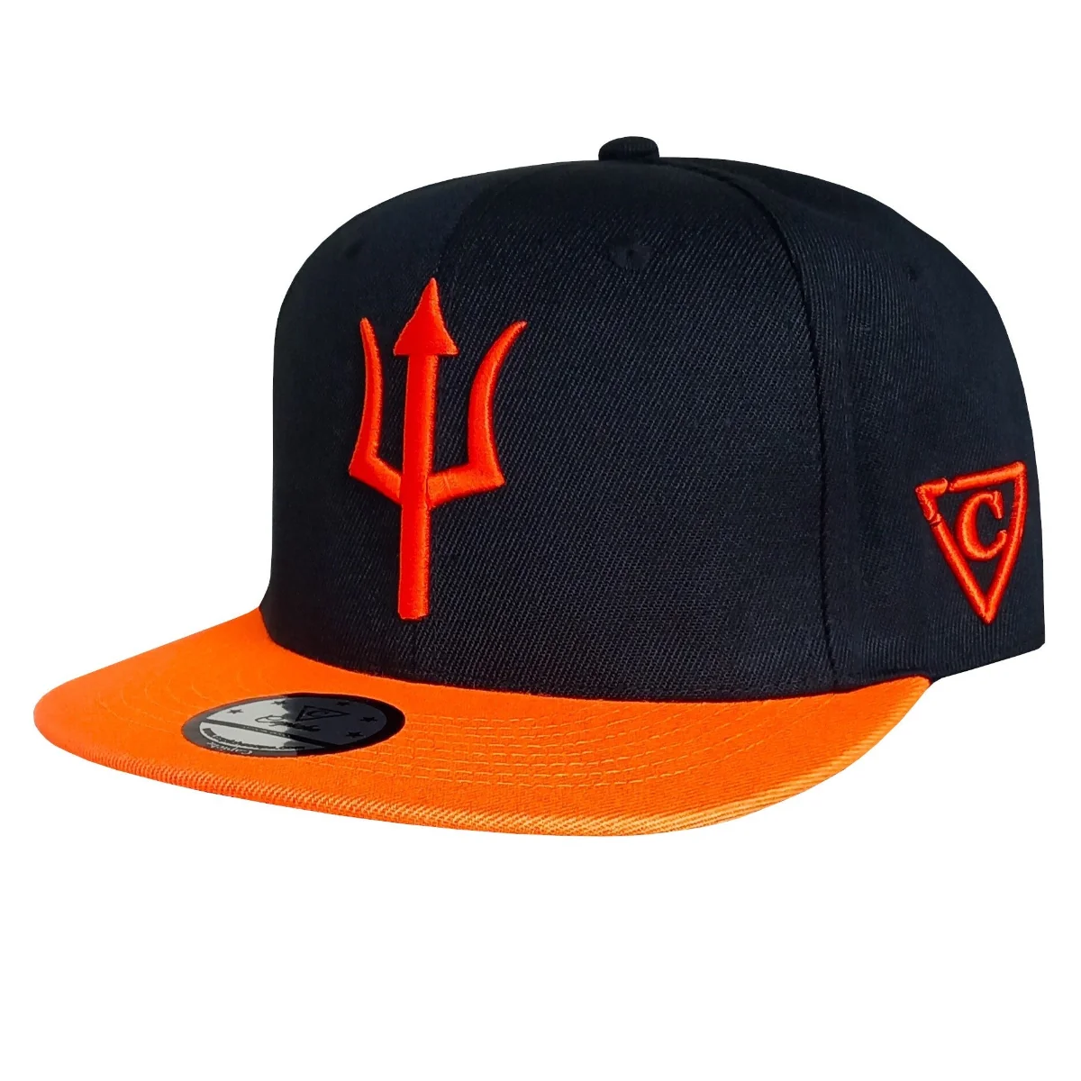 Aethon Snapback - Black/Orange - Image 10