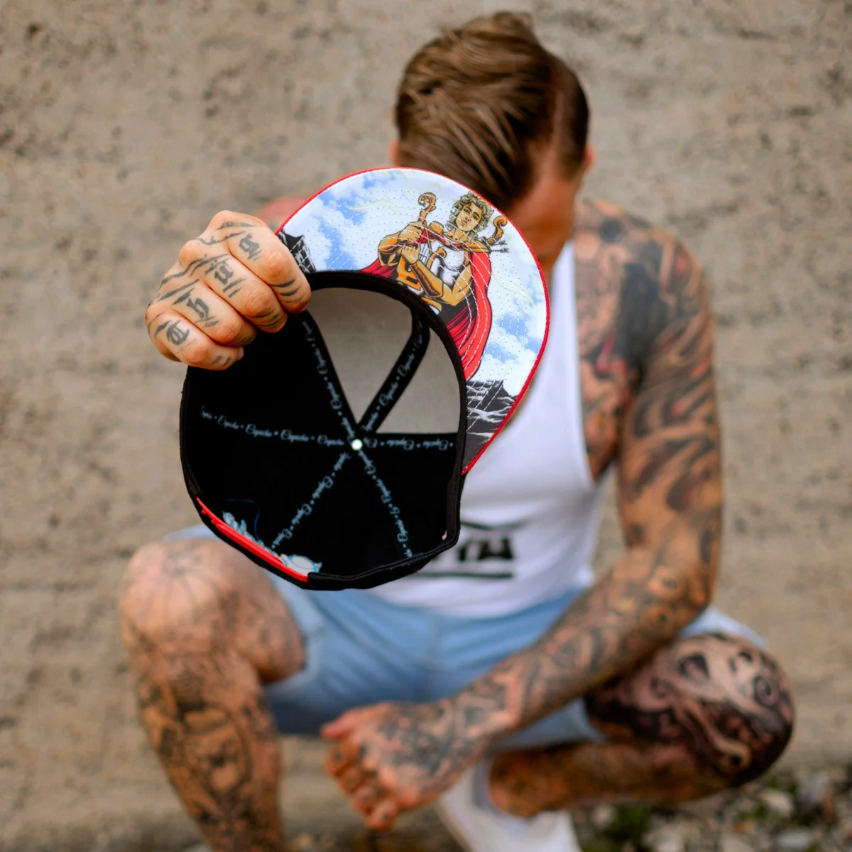 Apollo Snapback - Black/Red - Image 10