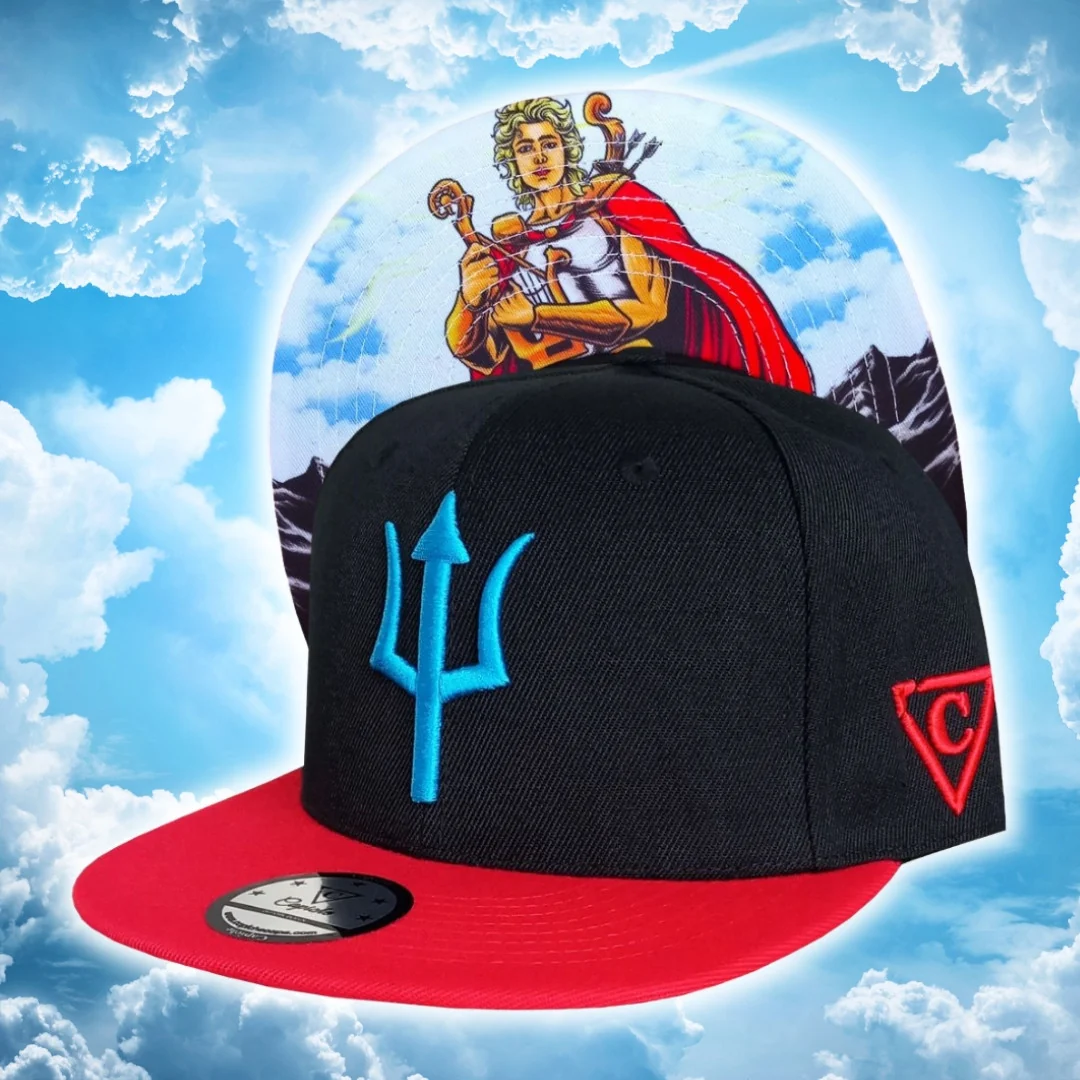 Apollo Snapback - Black/Red - Image 11