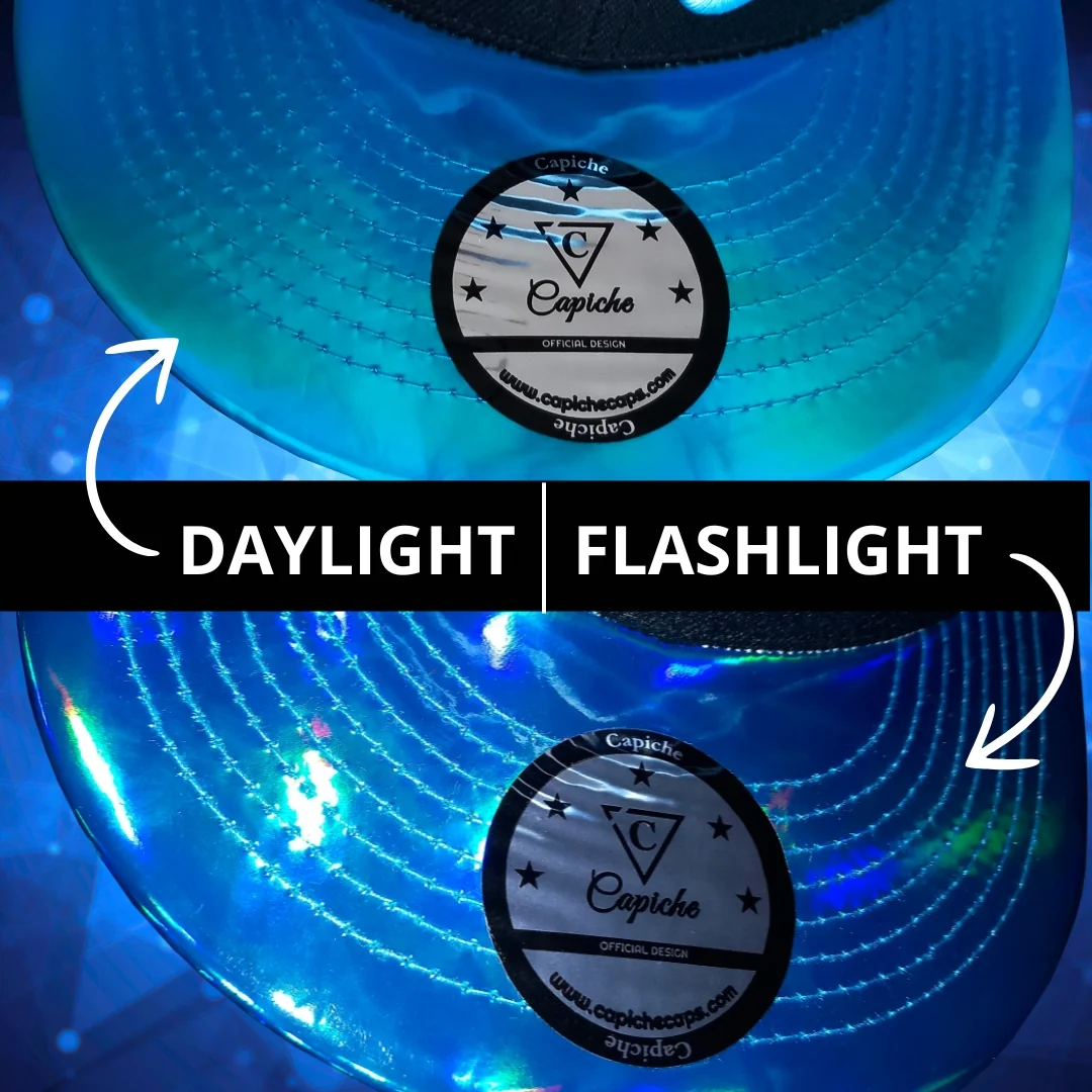 Aquarius Snapback - Black/Blue Metallic - Image 19
