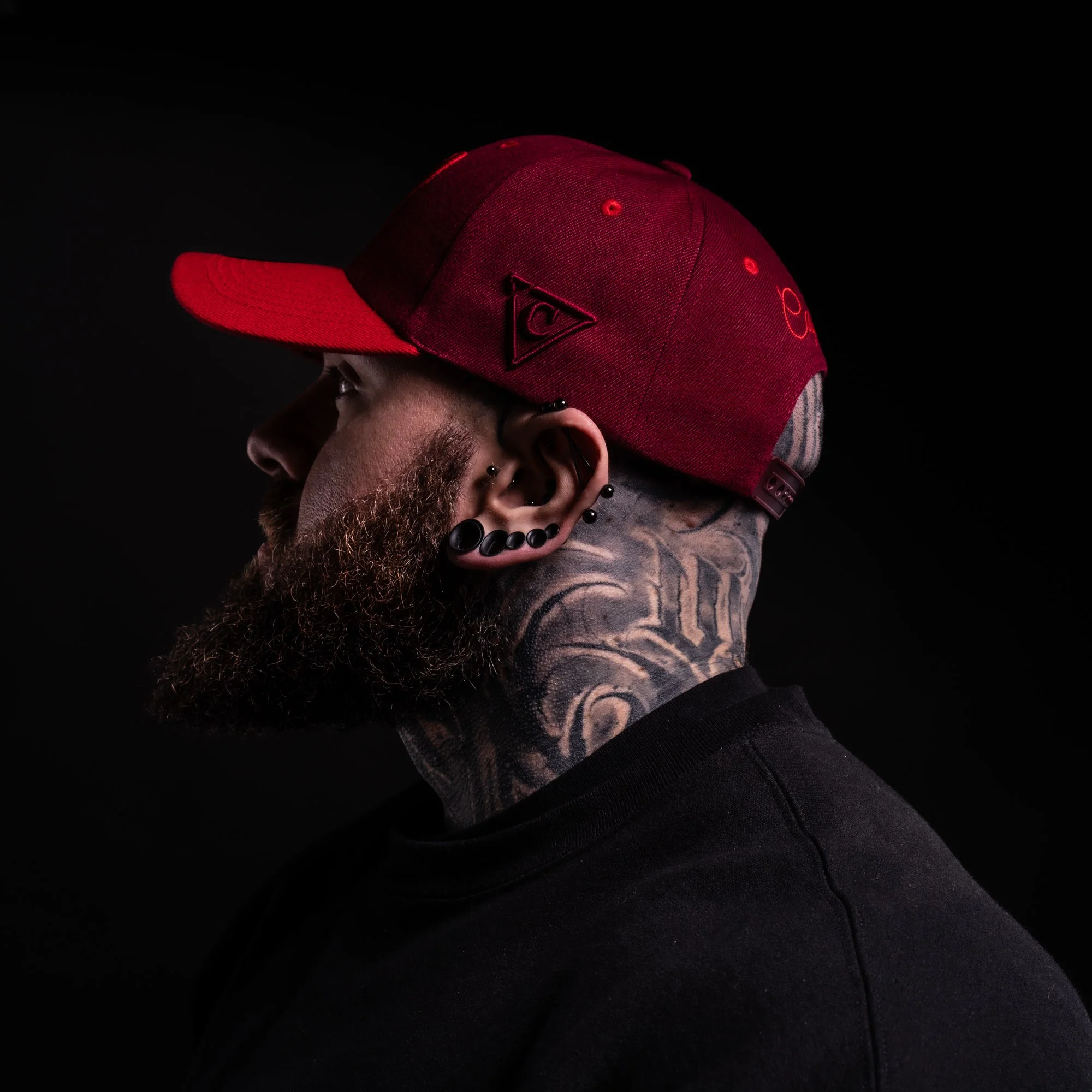 Aries Curved Cap - Red - Image 4
