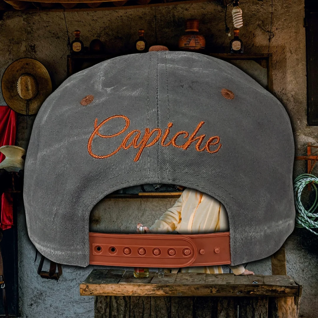 Bar Fight Snapback - Grey Washed Fabric - Image 10