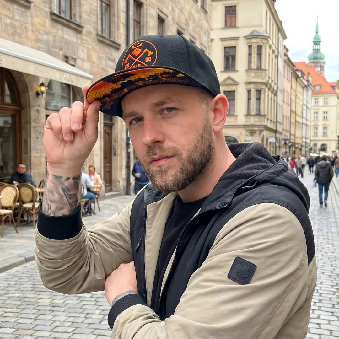LIMITED EDITION BeardedBadBoysGermany Collab Snapback - Black - Image 5