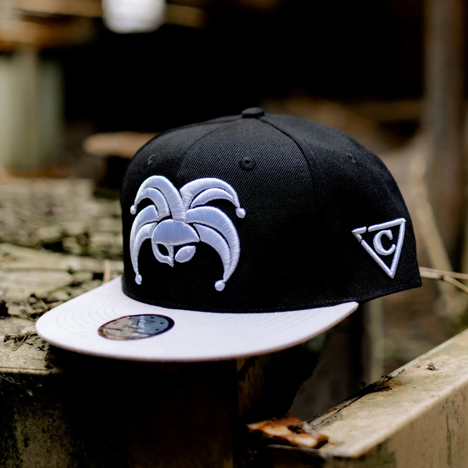 Black Clown Gang Snapback - Black - Image 10