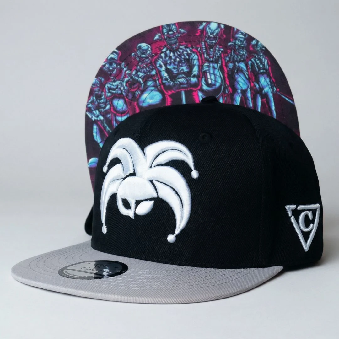 Black Clown Gang Snapback - Black - Image 11