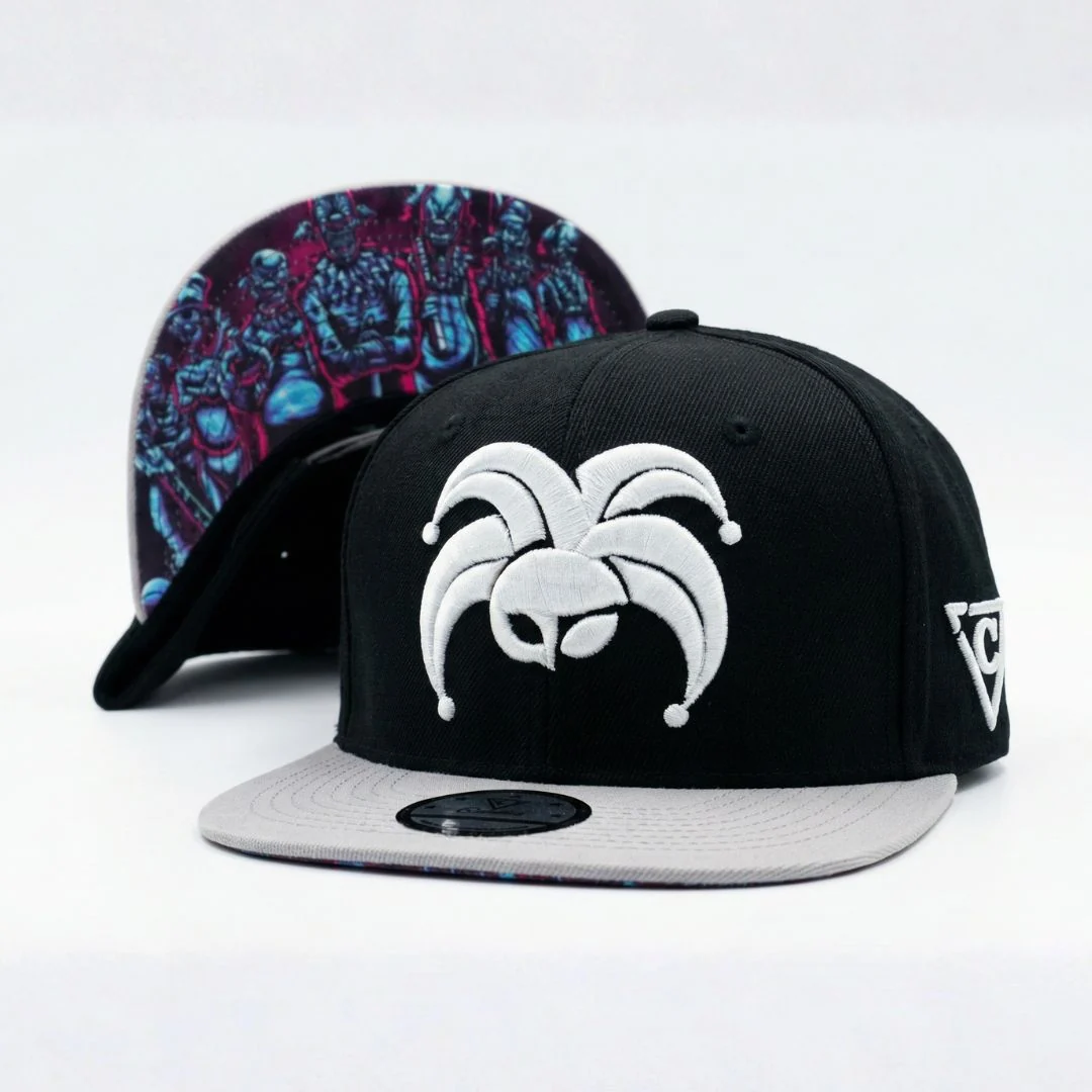 Black Clown Gang Snapback - Black - Image 6