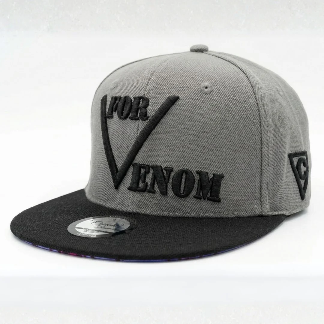 Black Widow Snapback - Grey/Black - Image 4