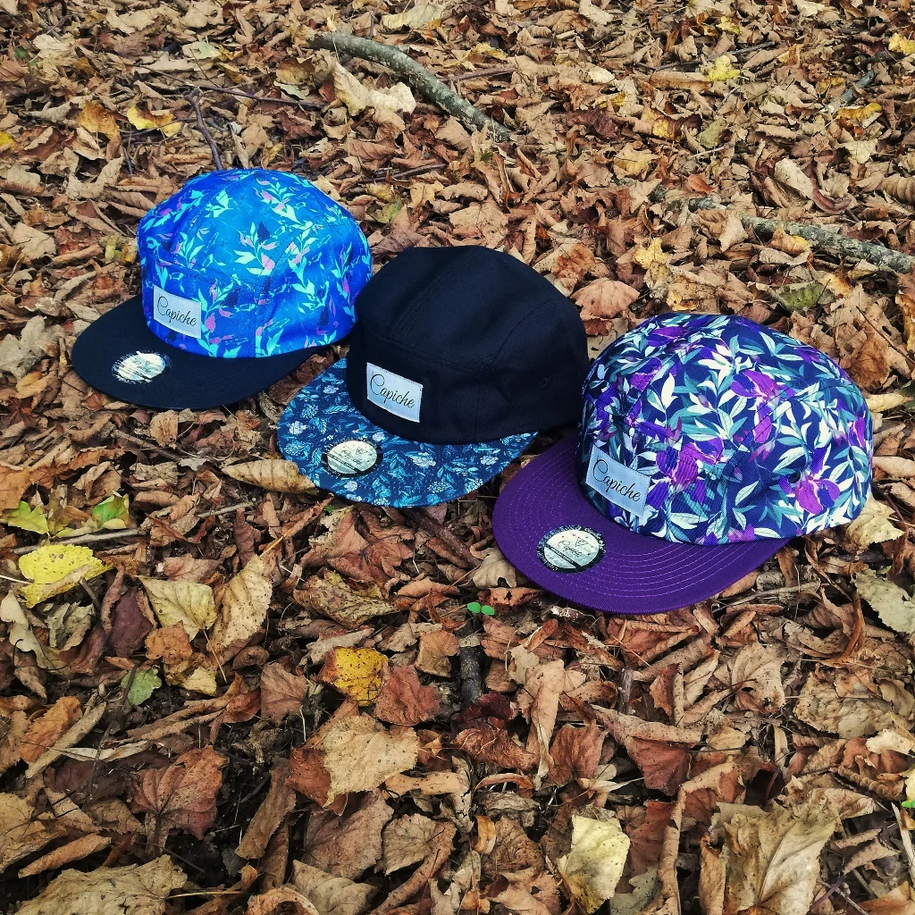 Blue Fish 5-Panel Cap - Blue/Black - Image 5