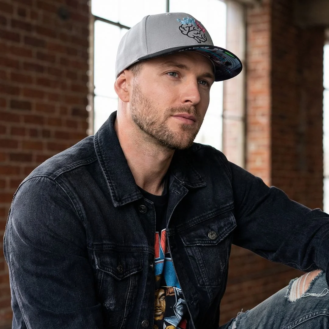 Brainwashed Curved Cap - Grey/Black - Image 8