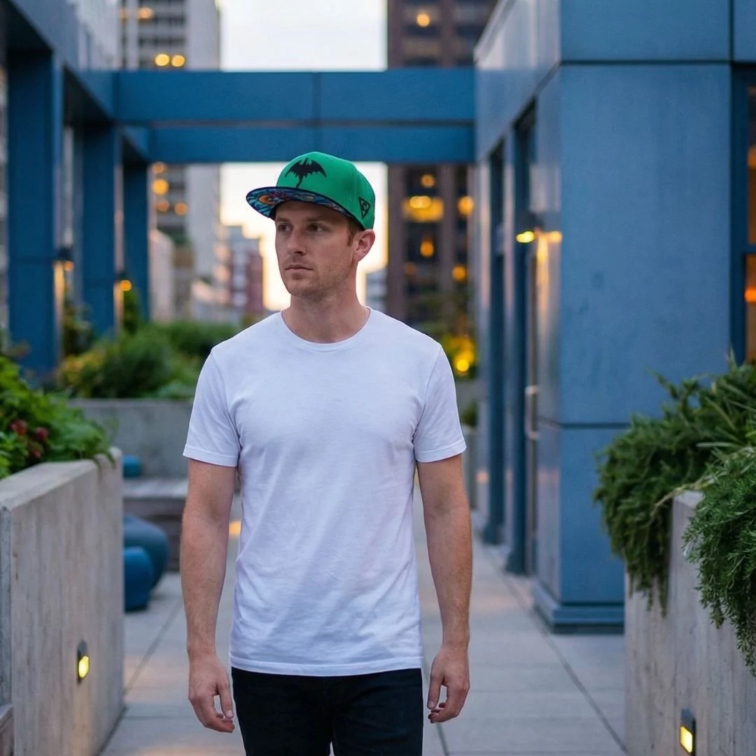 Chinese Dragon Snapback - Green/Black - Image 3
