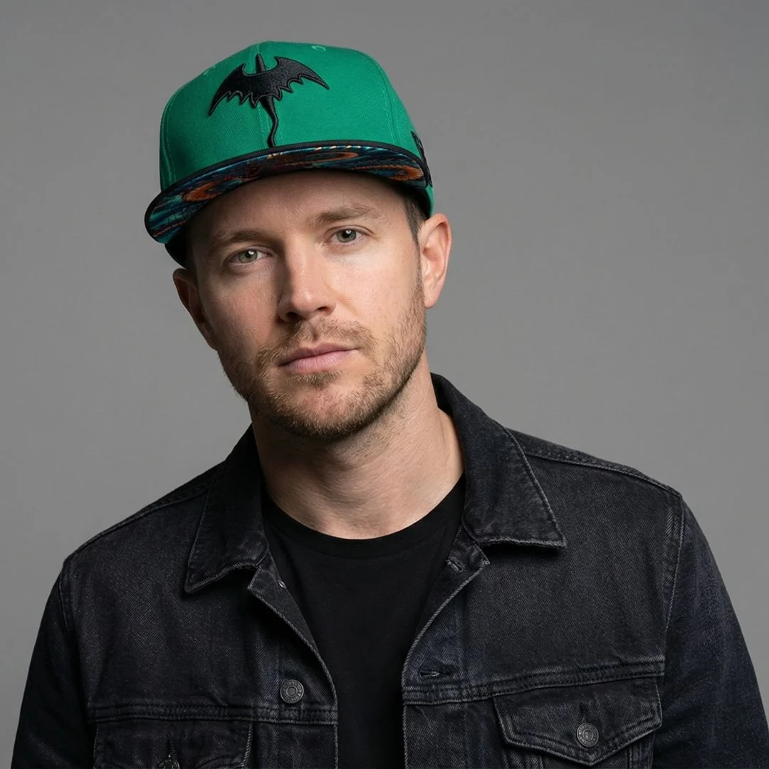 Chinese Dragon Snapback - Green/Black - Image 8