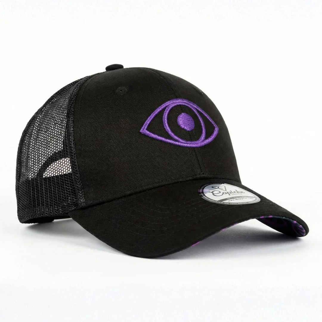 Clean Greek Argus Trucker Cap - Black - Image 7