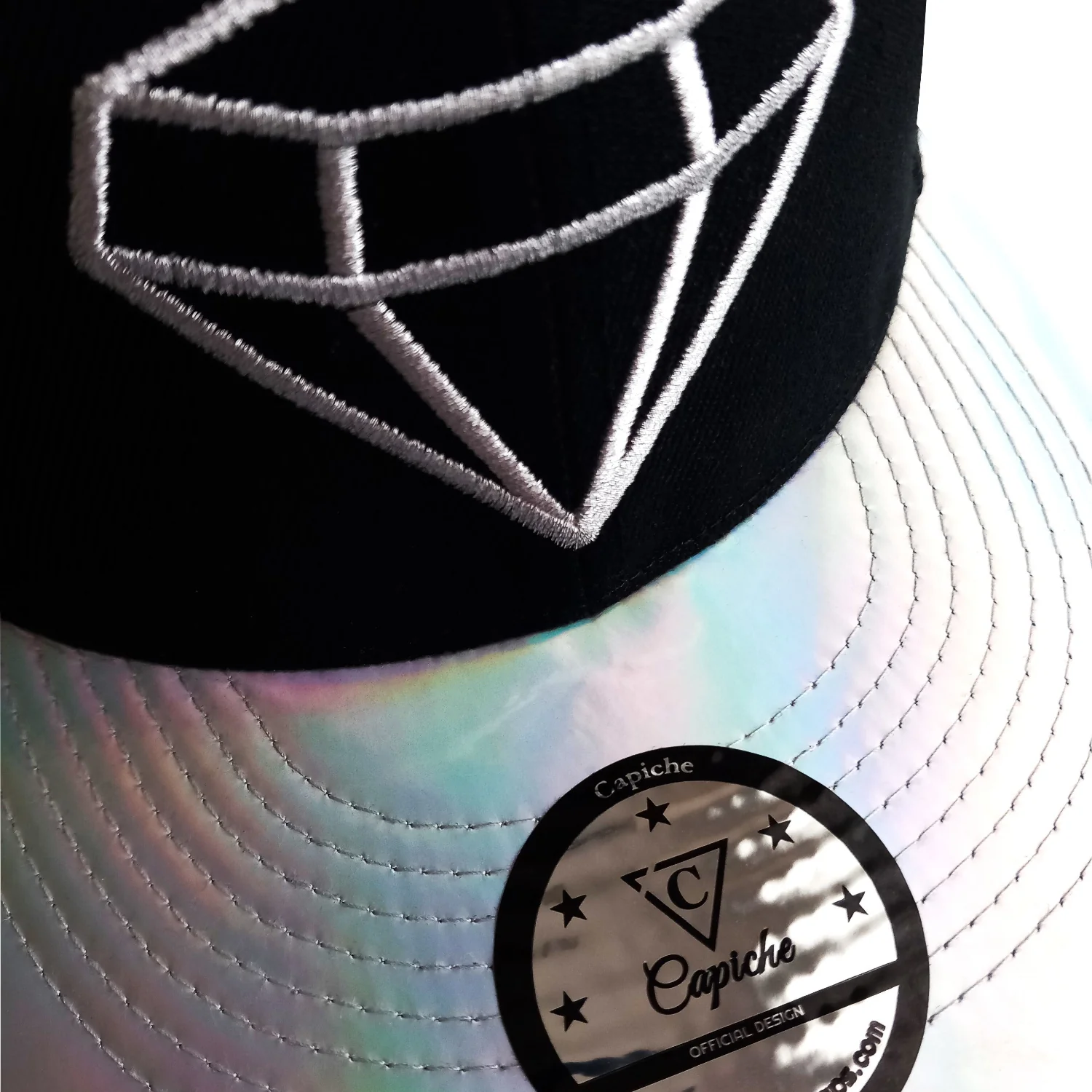 Clear Diamond - Black/Silver Holographic - Image 10