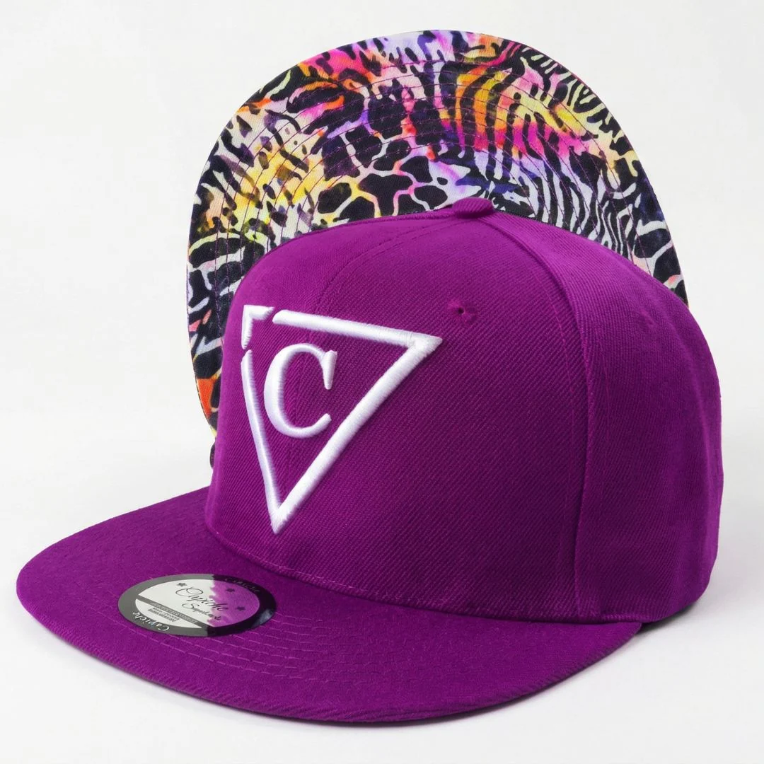 Colored Safari Snapback - Purple - Image 11