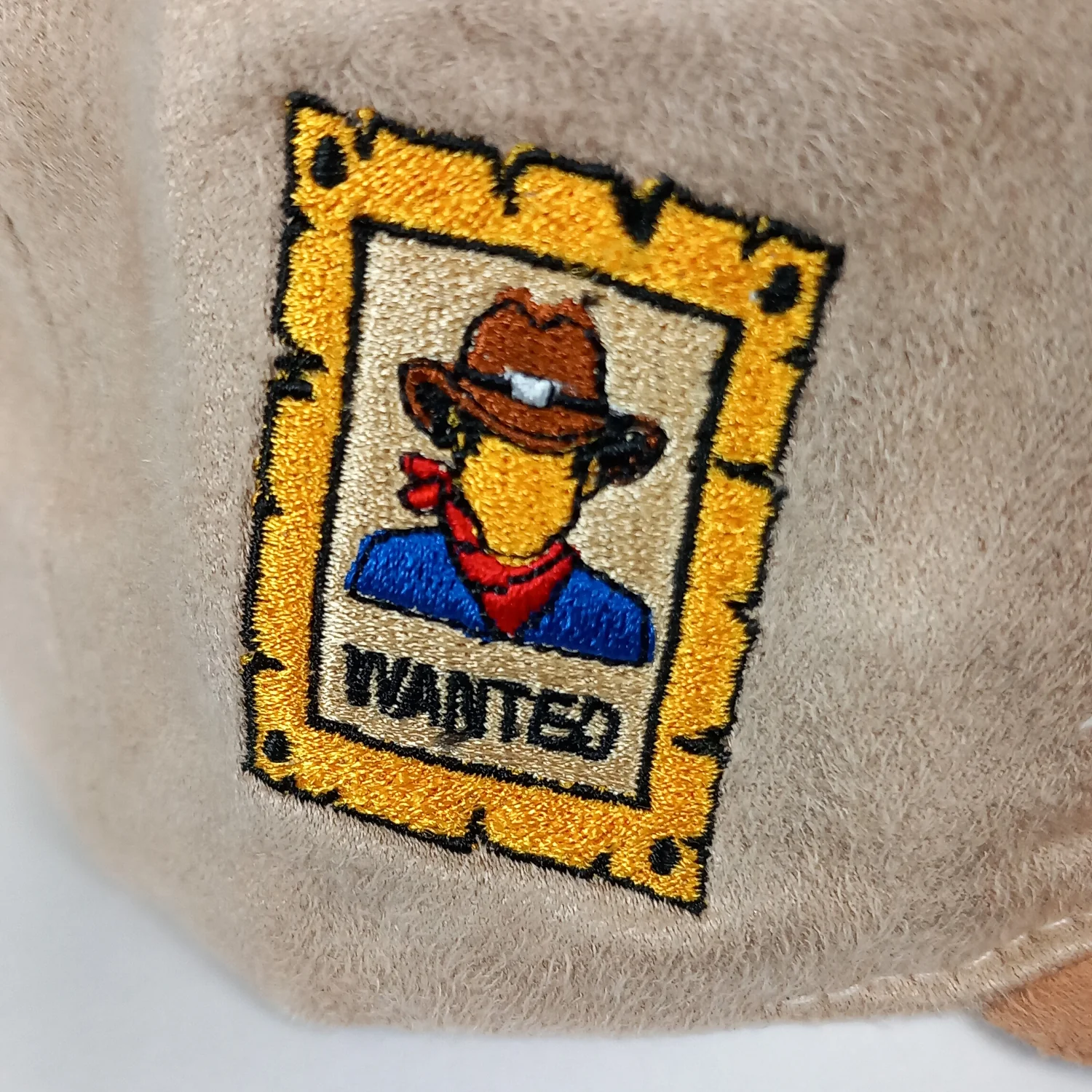 Cowboy Duel Snapback - Light Beige Suede - Image 10