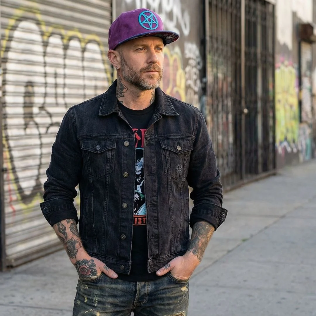 Cursed Family Snapback - Purple/Blue Suede - Image 3