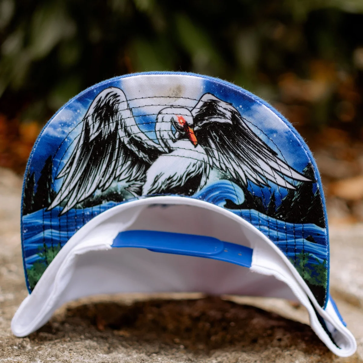 Cycnus Snapback - White/Blue - Image 10