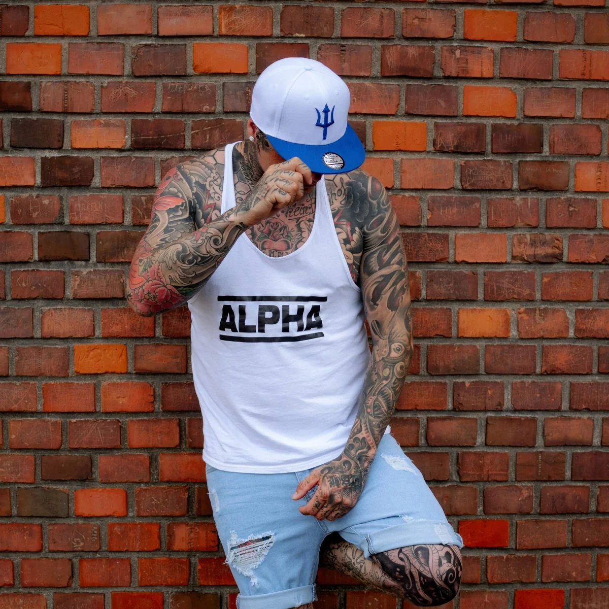 Cycnus Snapback - White/Blue - Image 5