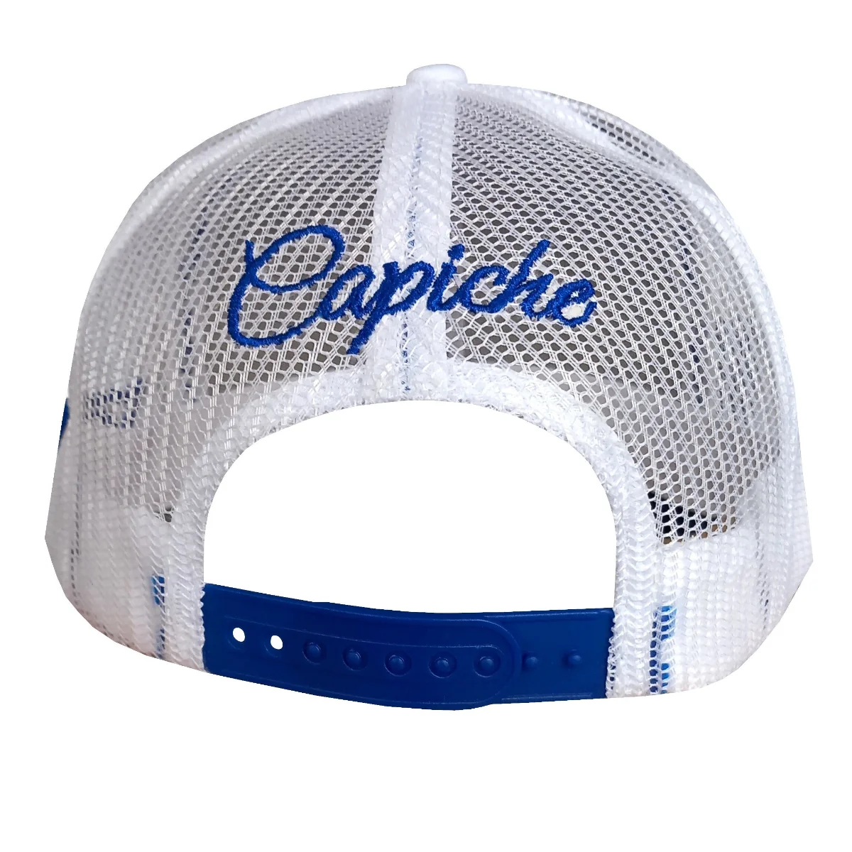 Cycnus Trucker Cap - White/Blue - Image 8