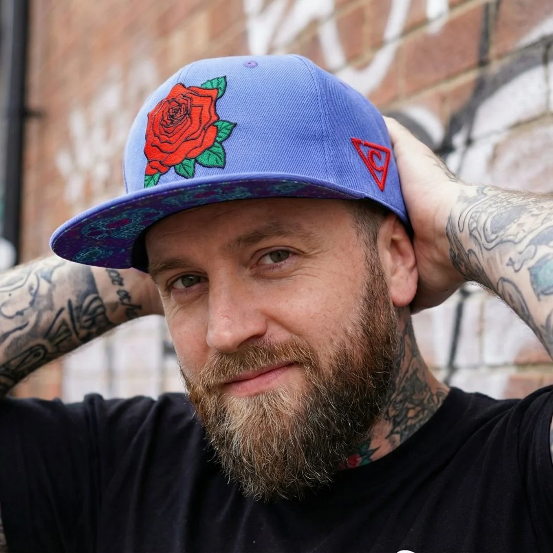 Day Of The Dead 1 Snapback - Purple - Image 3