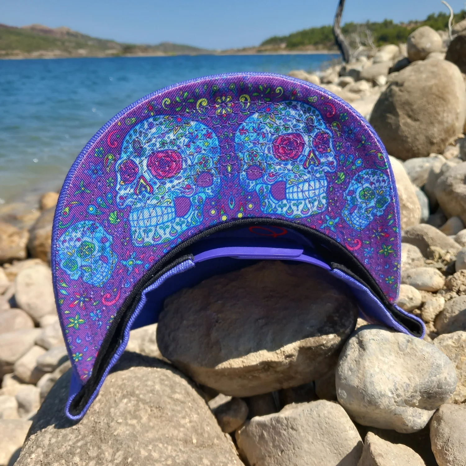 Day Of The Dead 1 Snapback - Purple - Image 4