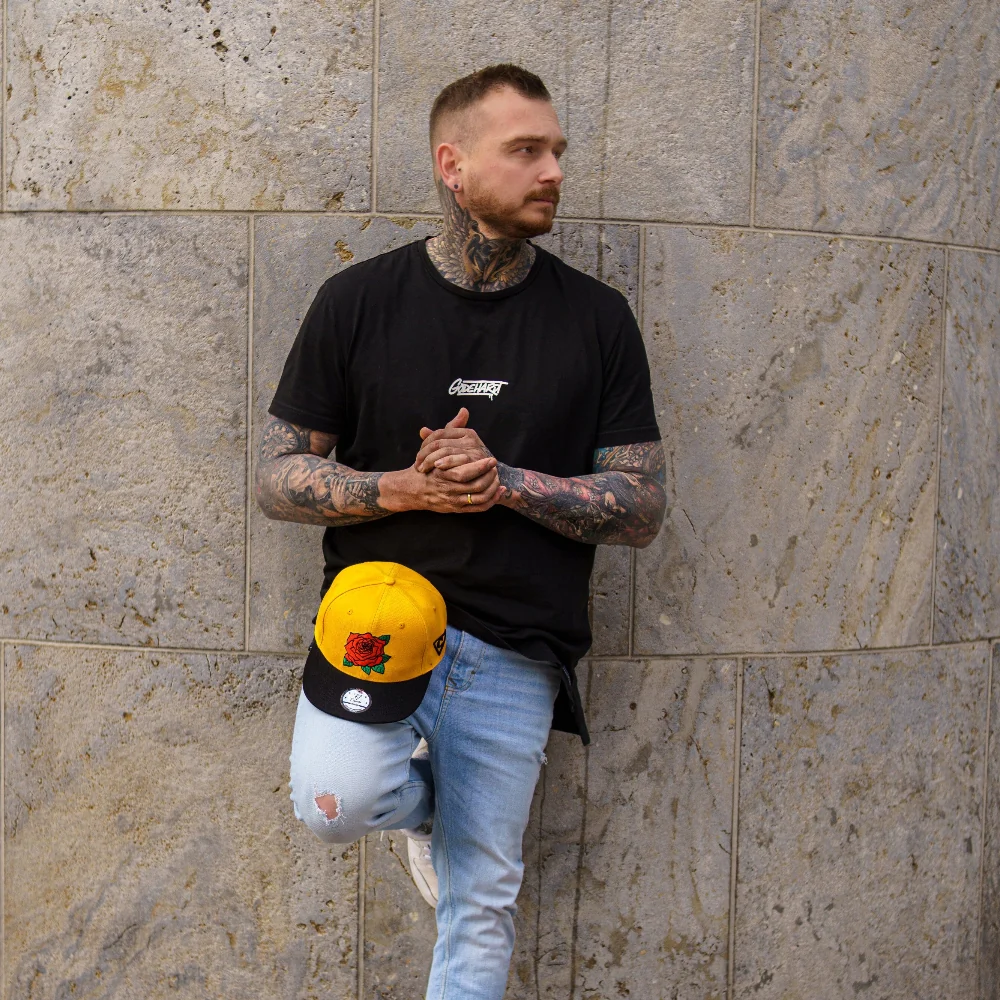 Day Of The Dead 2 Snapback - Yellow - Image 9