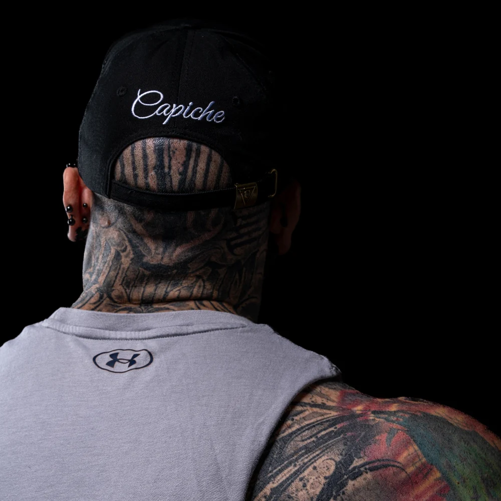 Dead Chief Curved Baseball Cap - Black - Image 12