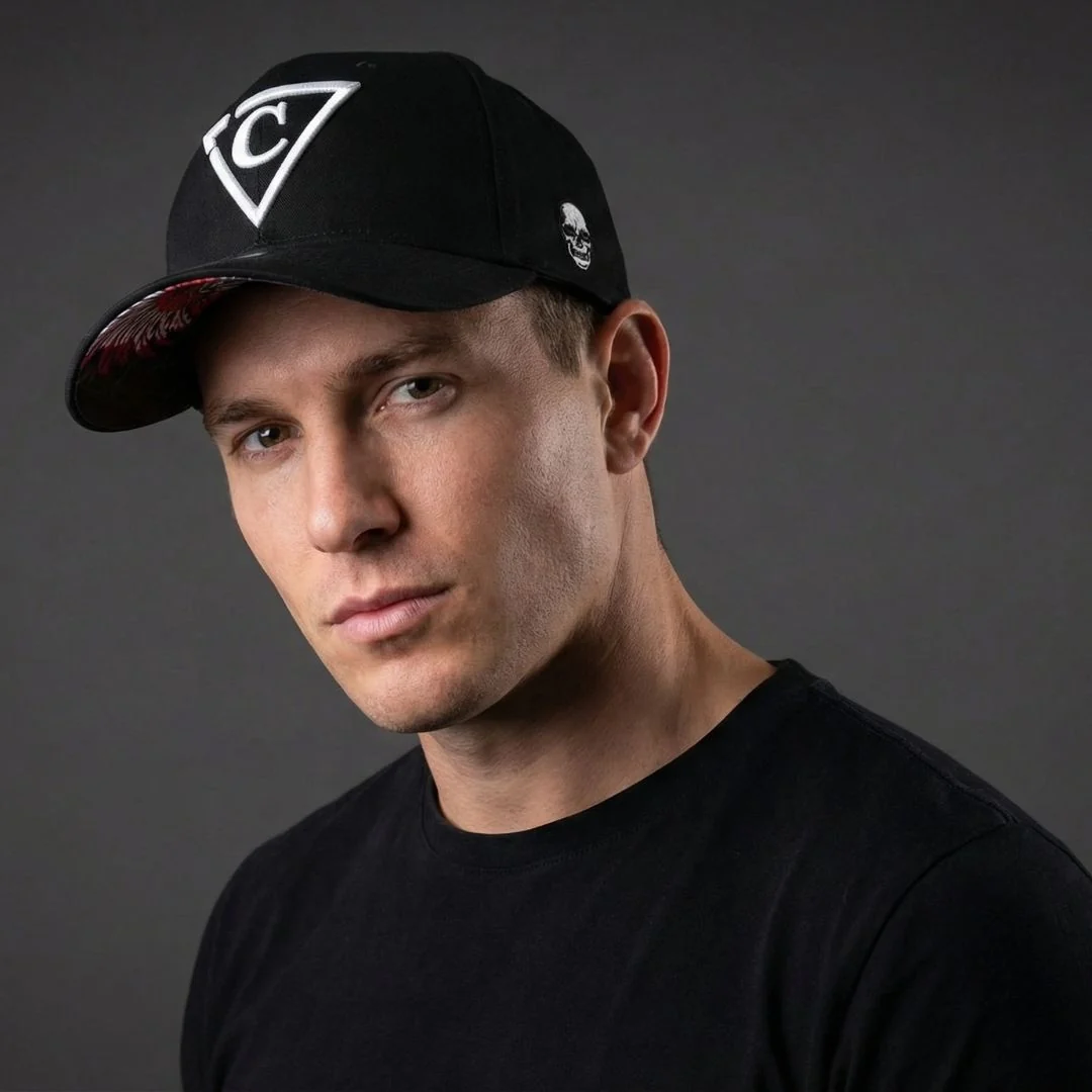Dead Chief Curved Baseball Cap - Black - Image 3