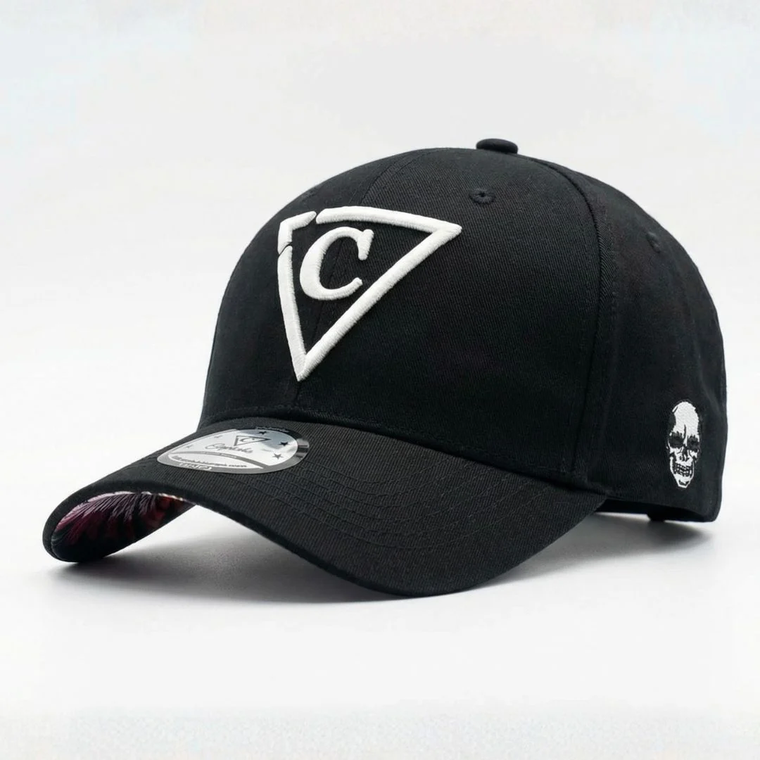 Dead Chief Curved Baseball Cap - Black - Image 4