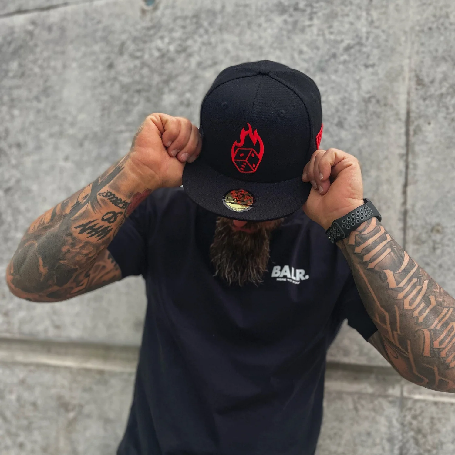 Dice Snapback - Black - Image 9