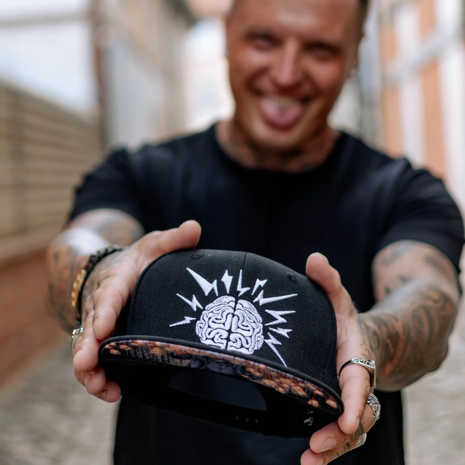 Edison Snapback - Black - Image 3