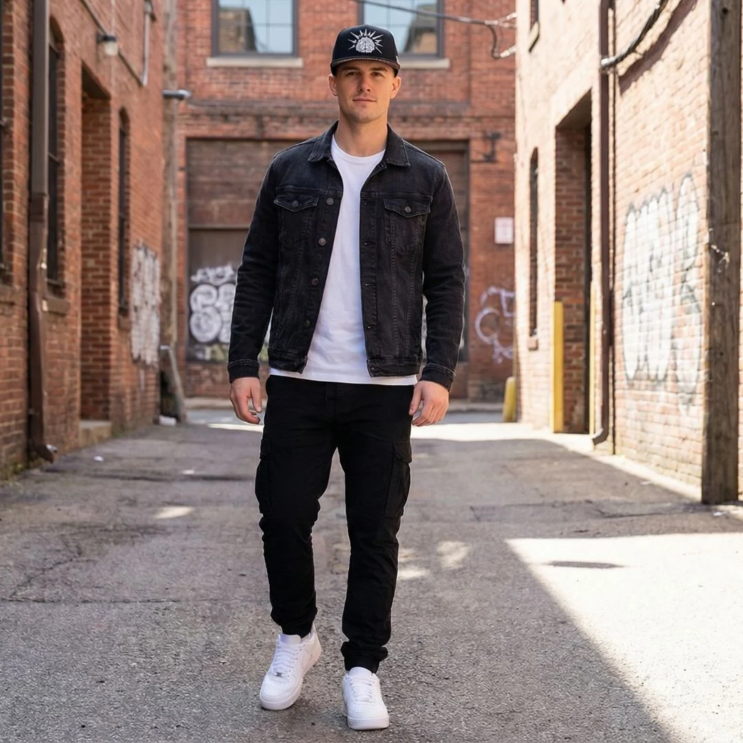 Edison Snapback - Black - Image 6