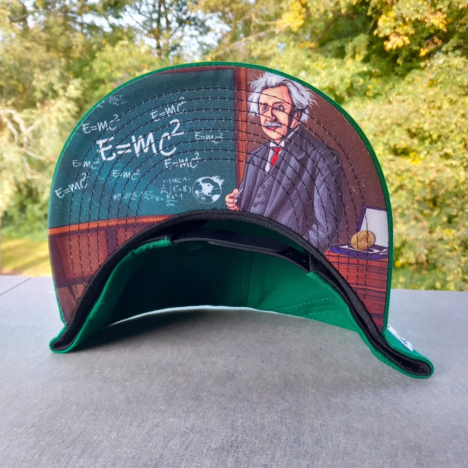 Einstein Snapback - Green - Image 4