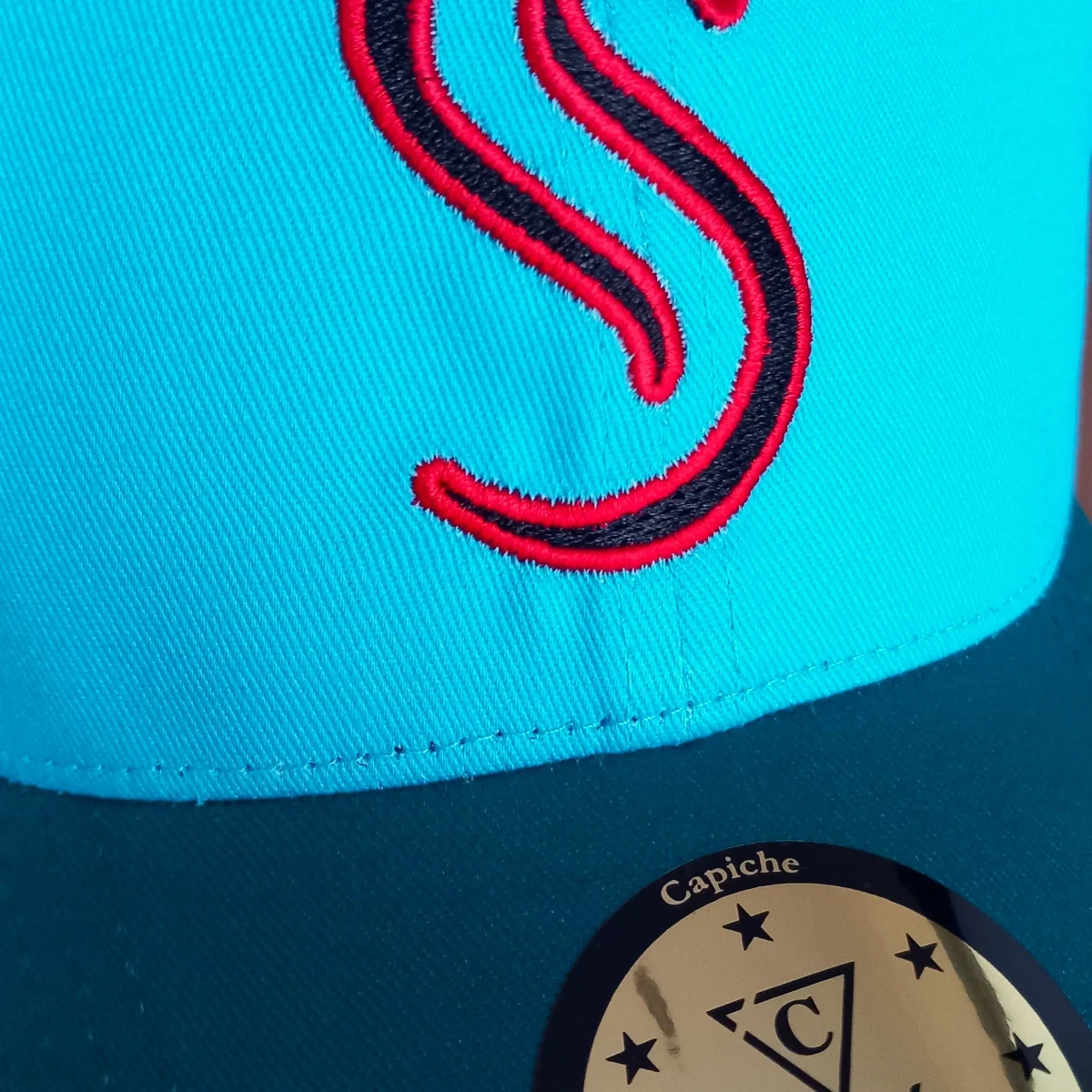 Fire Snake Curved Cap - Blue - Image 15