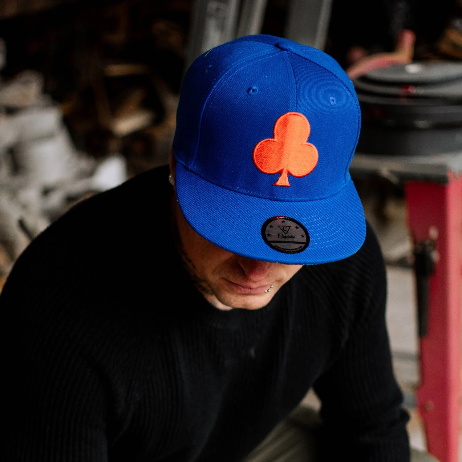 Fireworks Snapback - Blue - Image 5