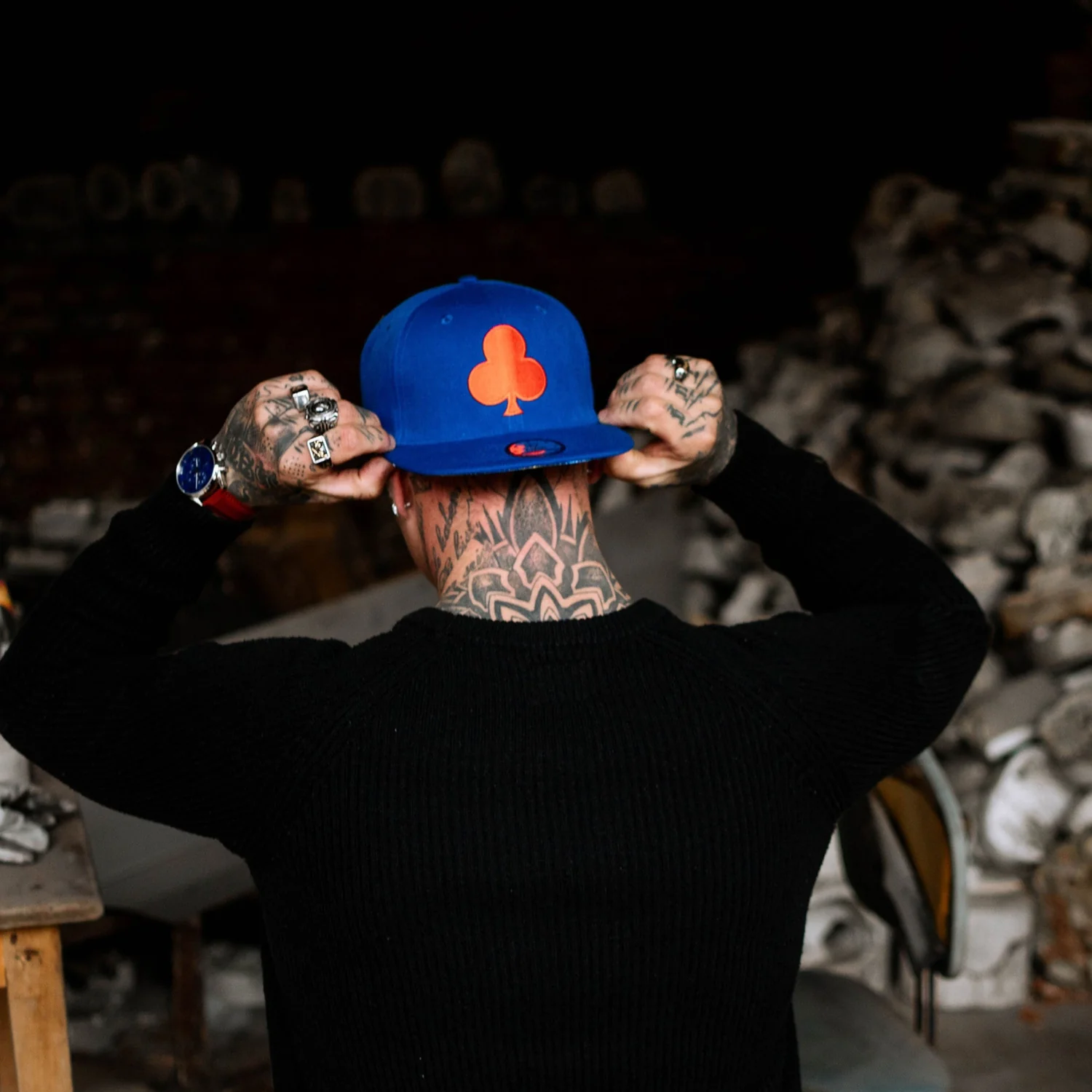 Fireworks Snapback - Blue - Image 9