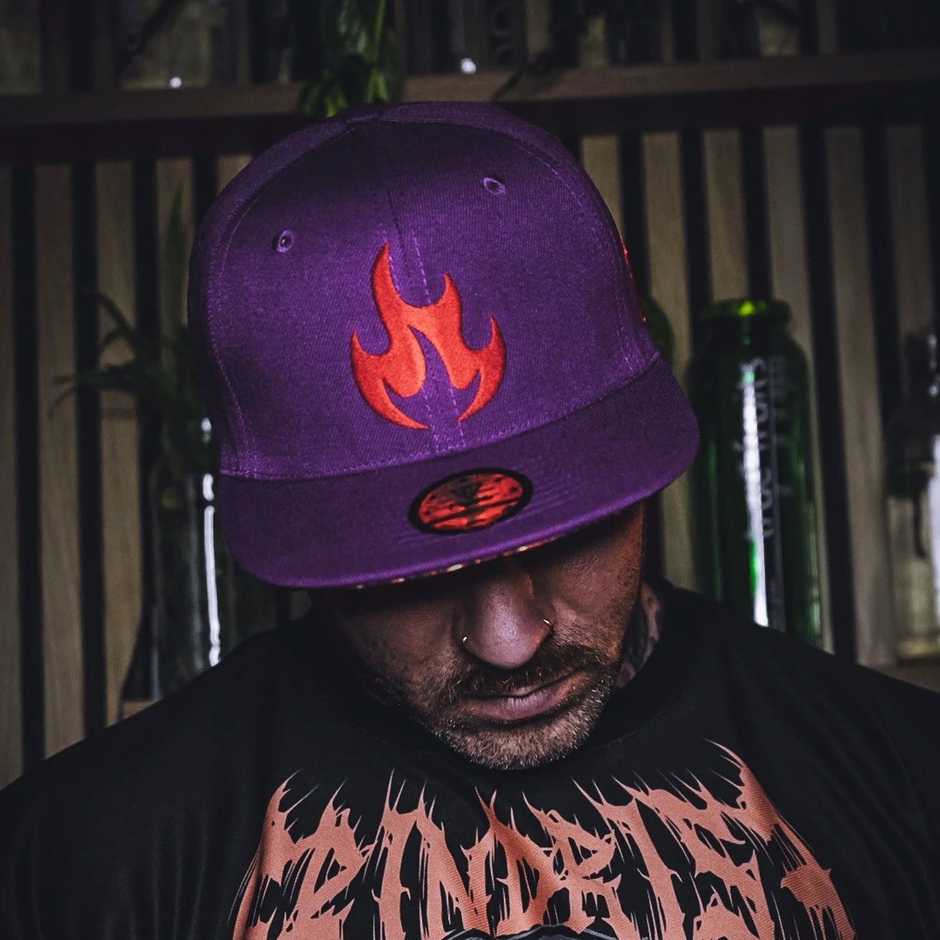 Forest Meeting Snapback - Purple - Image 7