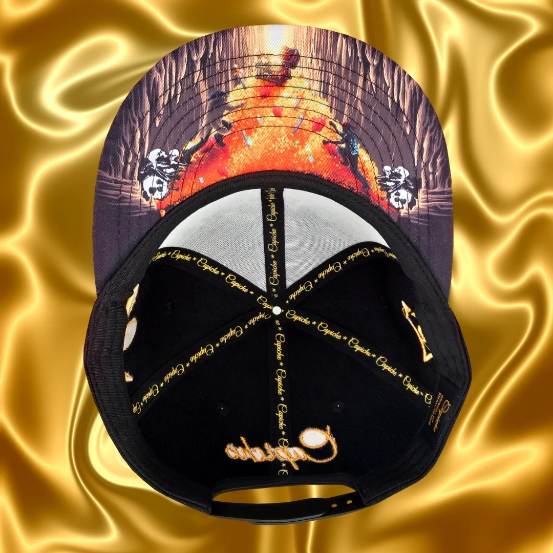 Go For Gold Snapback - Black/Gold - Image 10