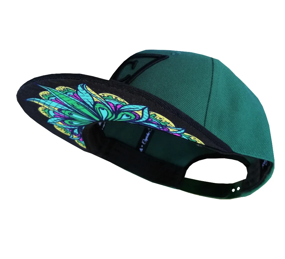 Green Flow Snapback - Green/Black - Image 10