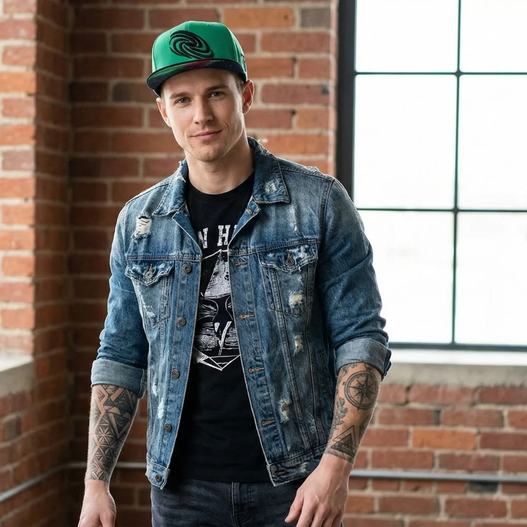 Green Galaxy Snapback - Image 4