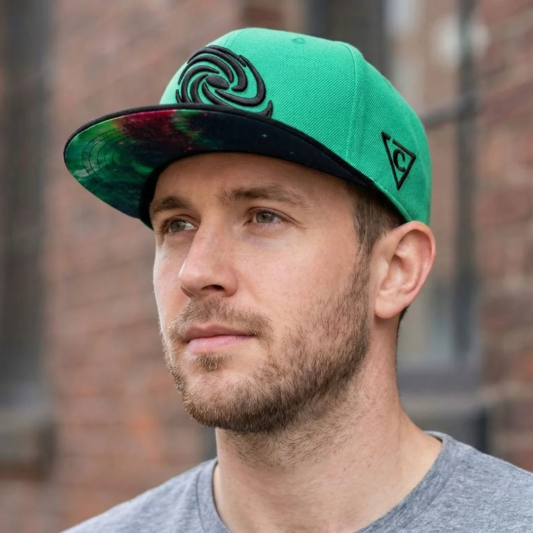 Green Galaxy Snapback - Image 6