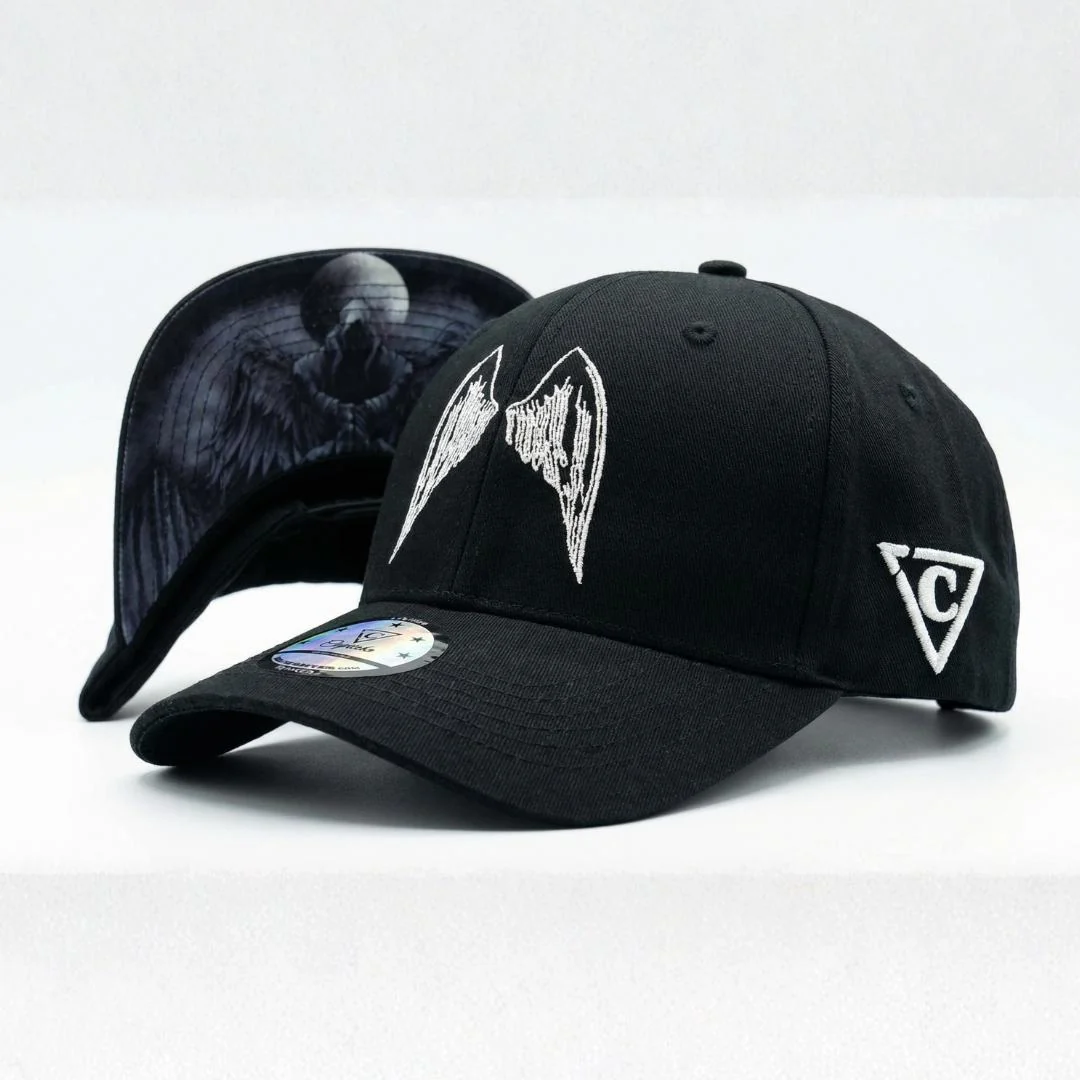 Grim Curved Cap - Black - Image 5