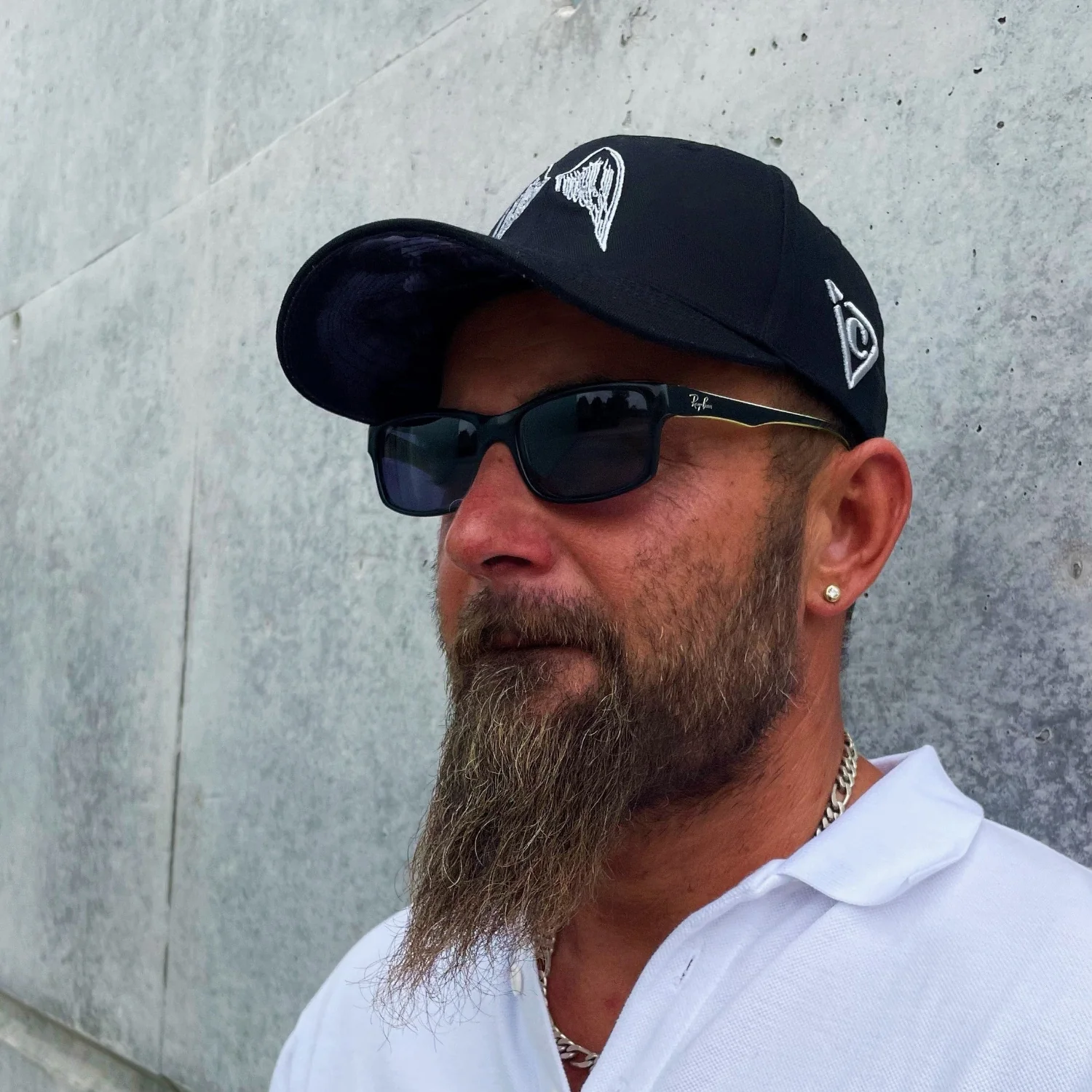 Grim Curved Cap - Black - Image 9
