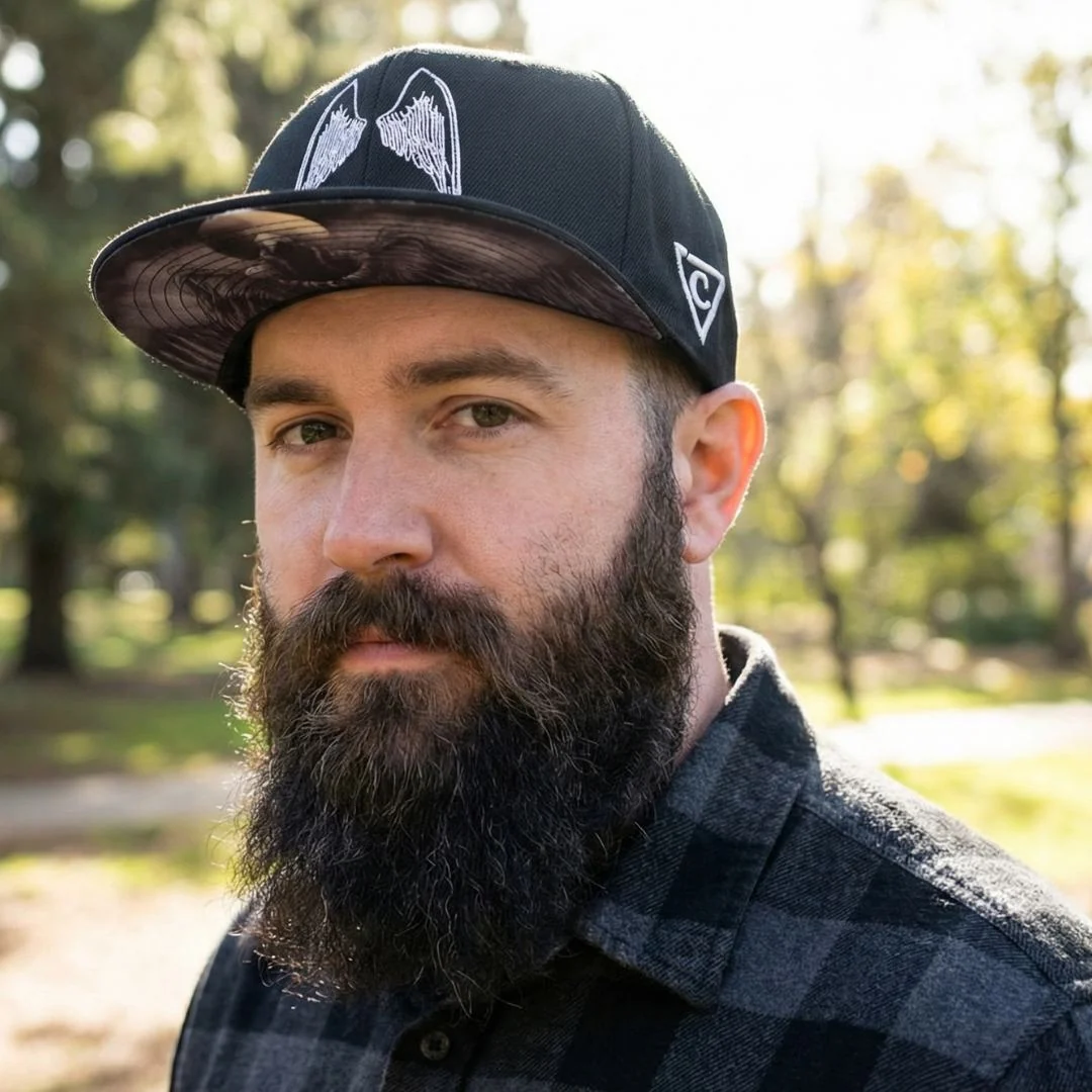 Grim Snapback - Black - Image 3