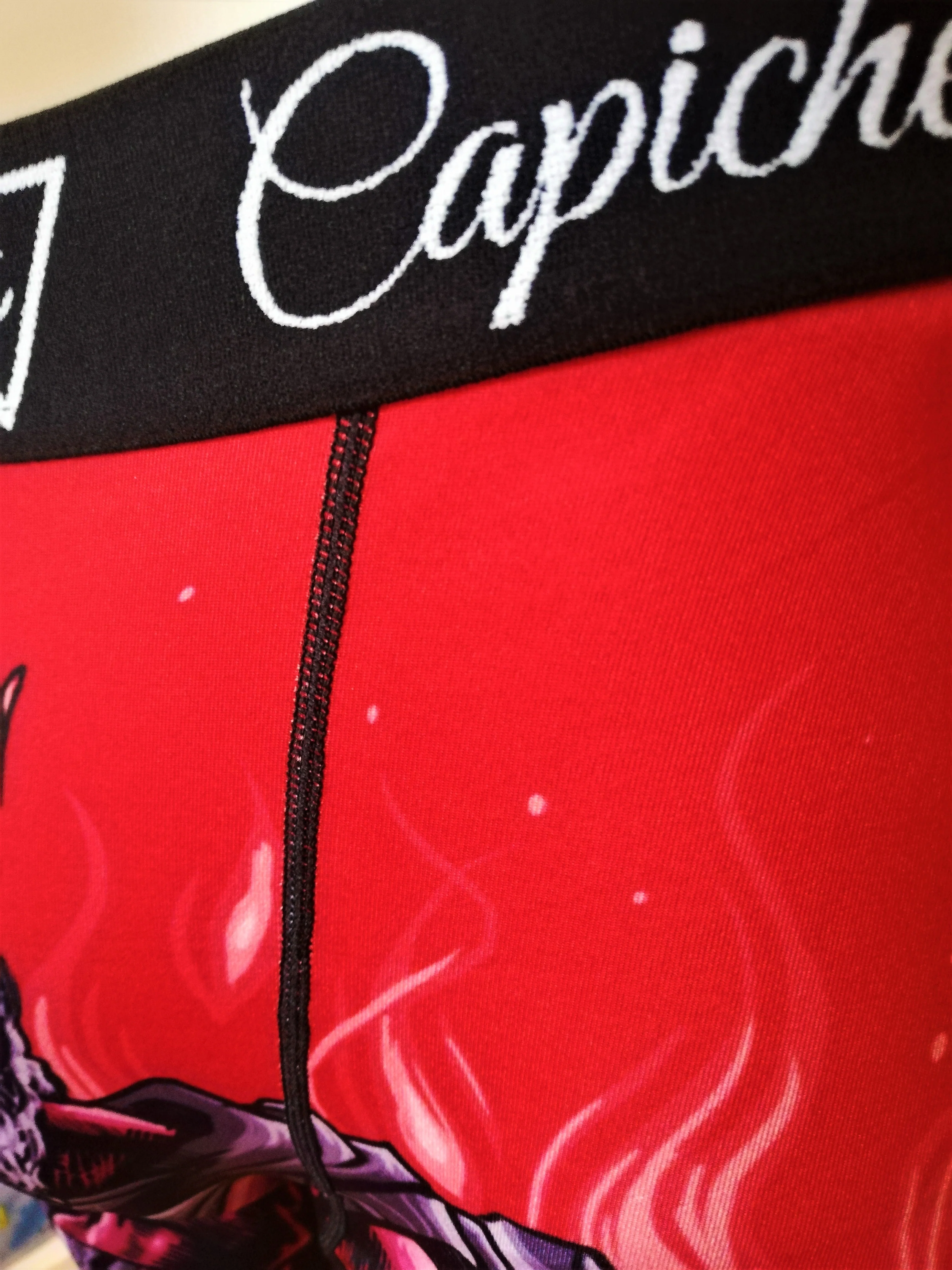 Hades Long Mens Underwear - Red - Image 3
