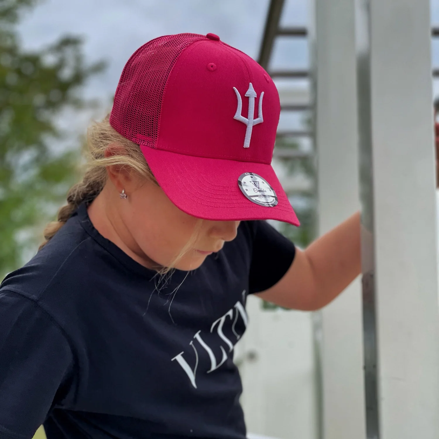 Hera Trucker Cap Child Size - Pink - Image 4