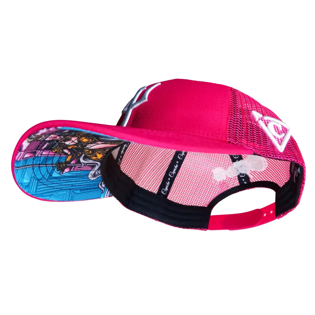 Hera Trucker Cap Child Size - Pink - Image 6