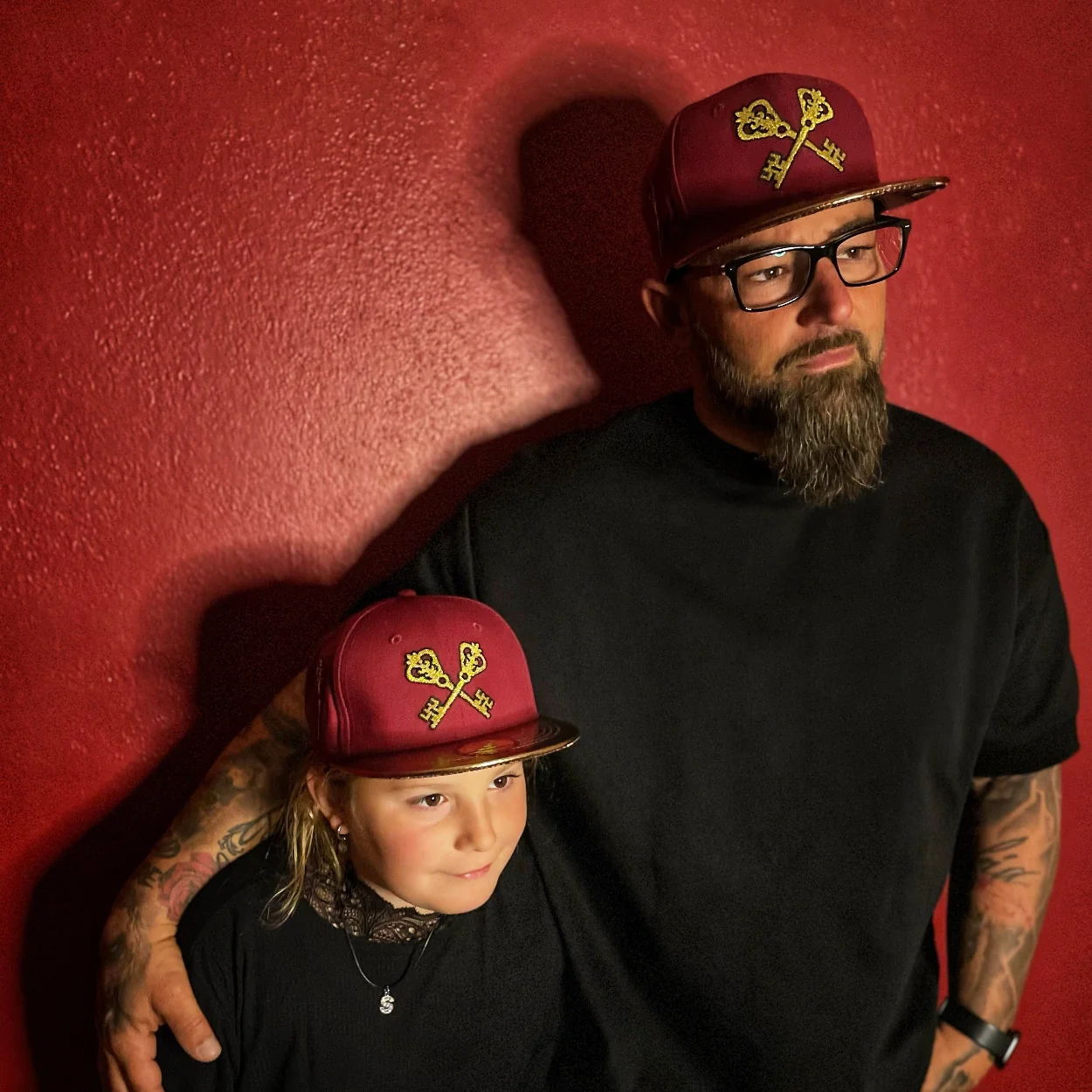 Hidden Room Snapback - Dark Red/Brown Metallic - Image 7