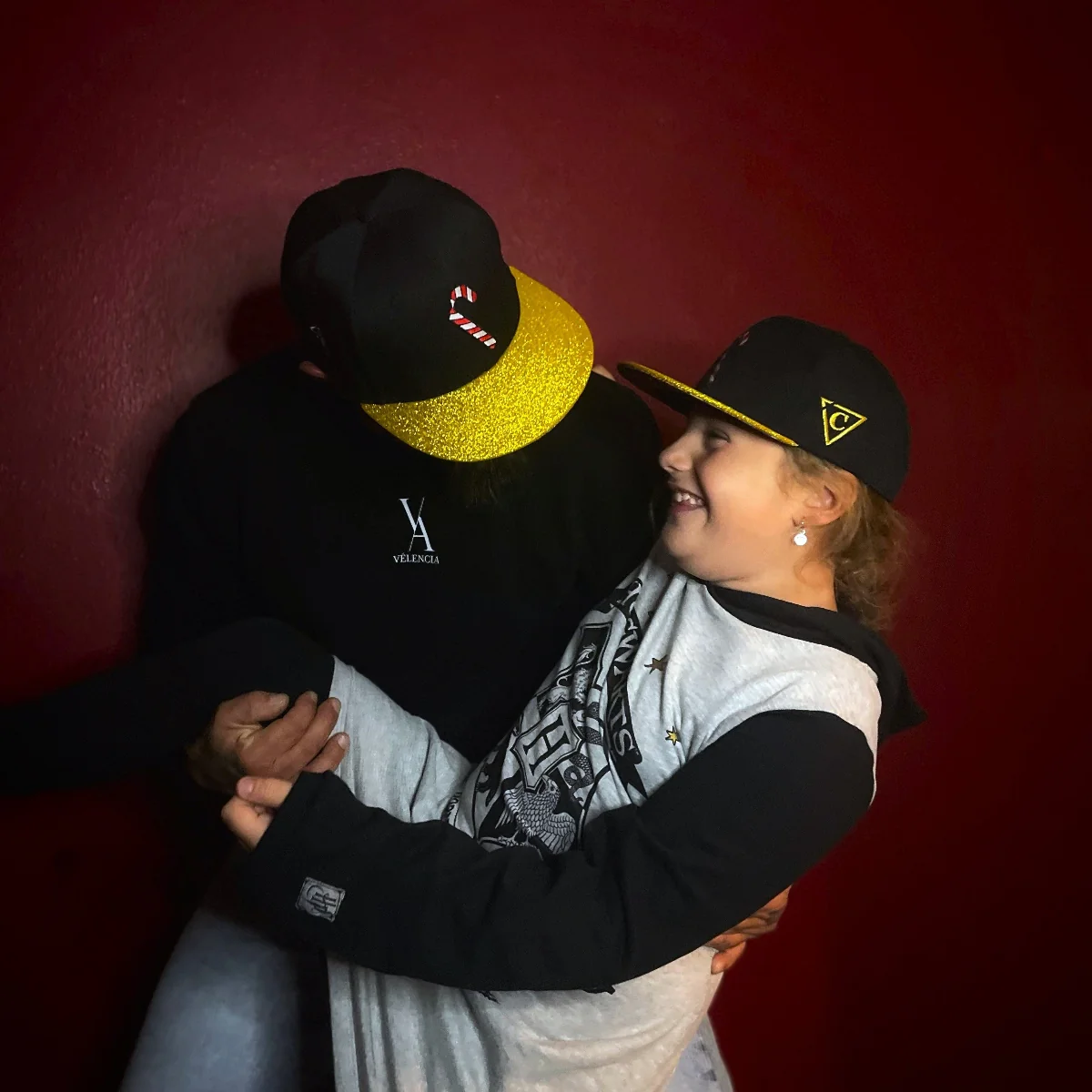 Holiday Feast Snapback - Black/Gold Glitter - Image 13
