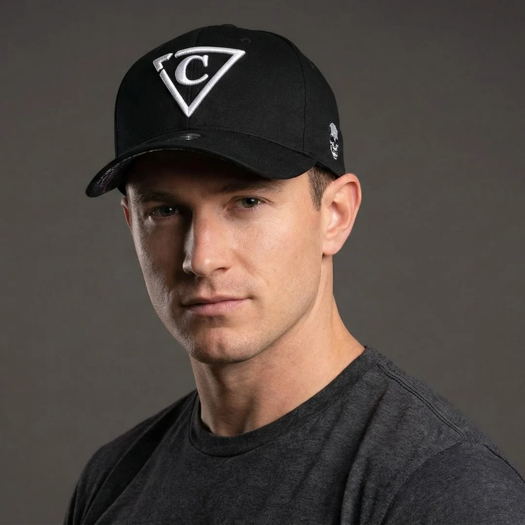 Immortal Horse Curved Baseball Cap - Black - Image 8